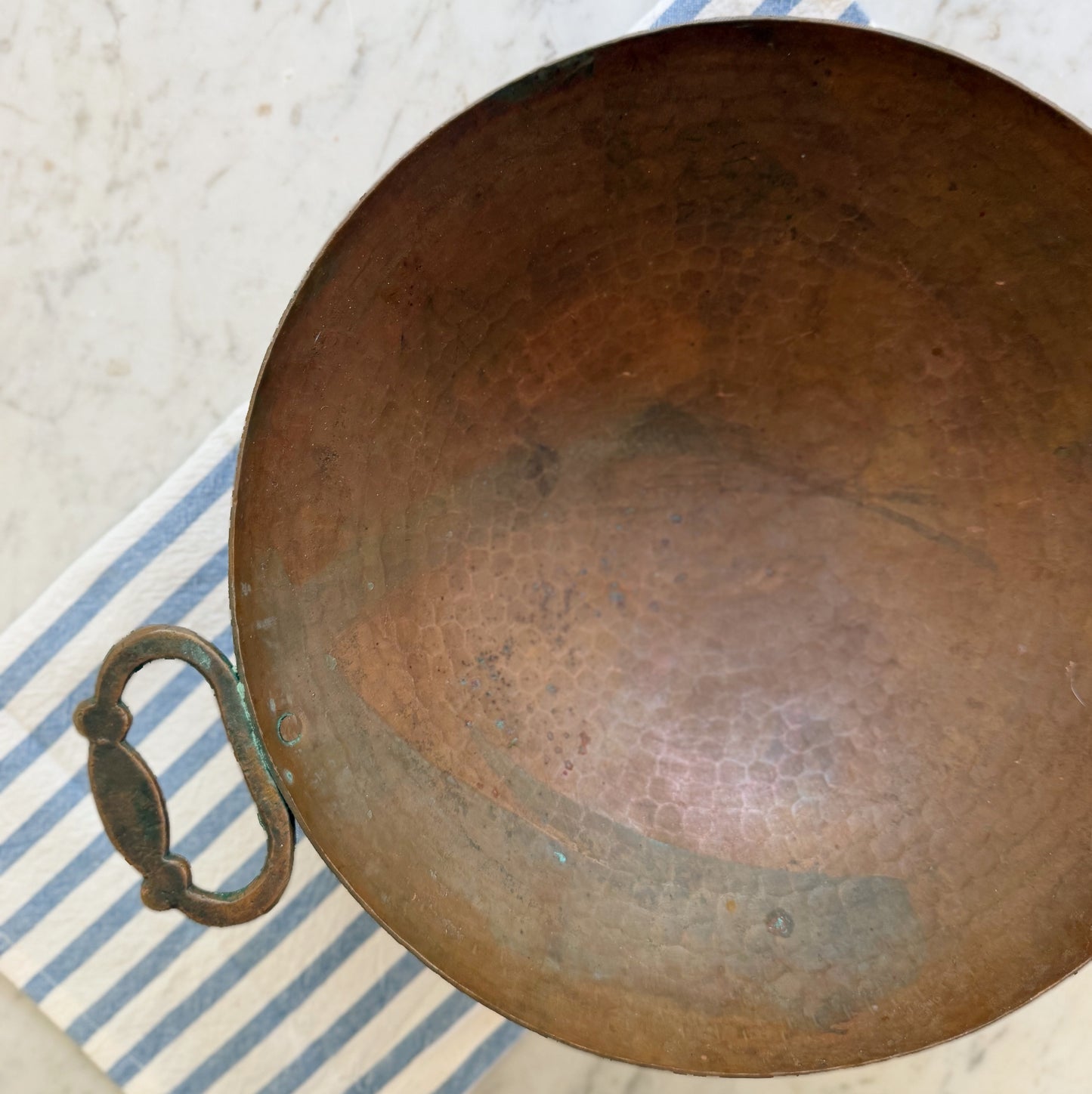 Primitive Hammered Copper Bowl