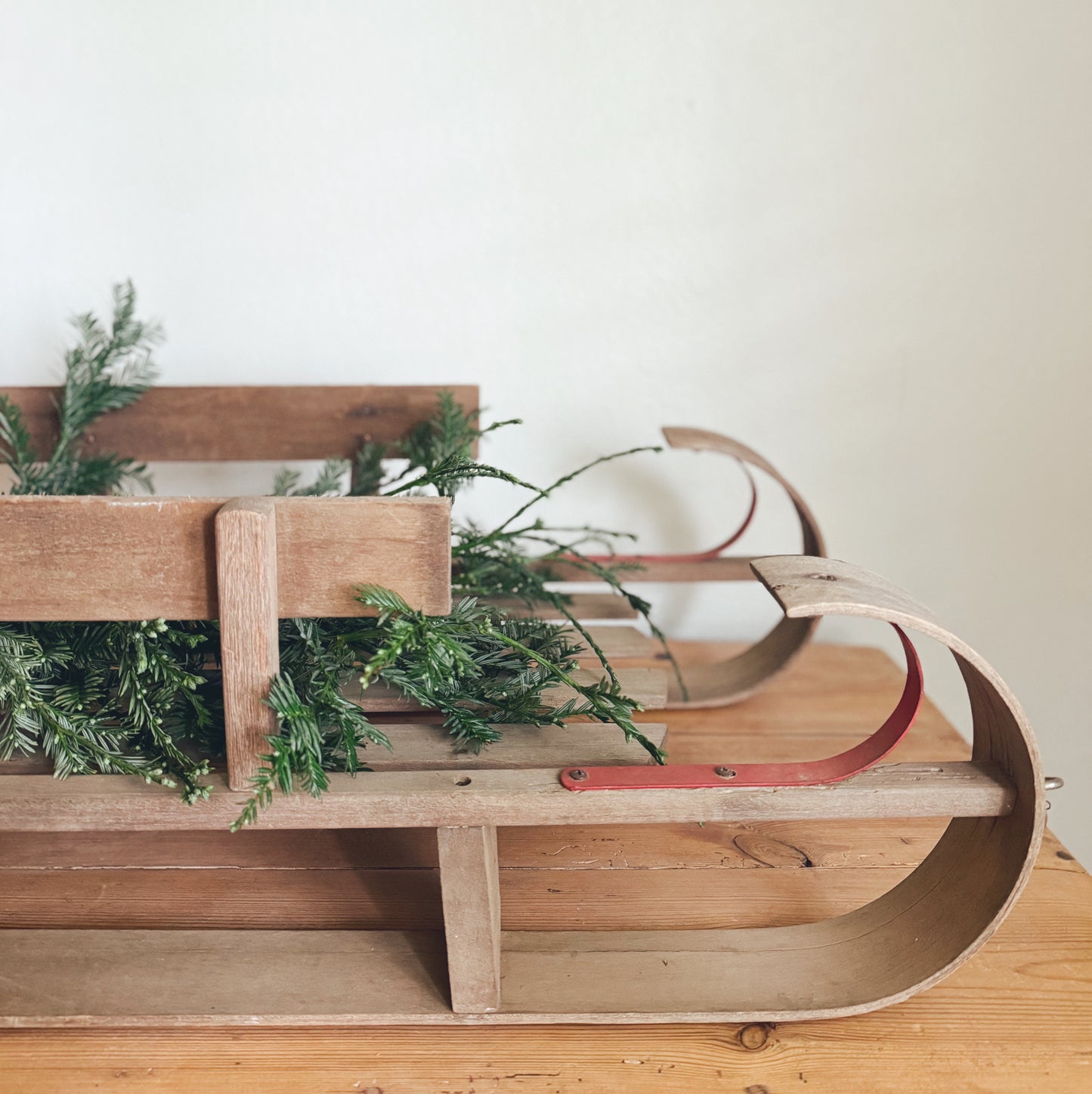 Vintage Wooden Sled (Local Purchase Only)