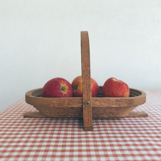 Vintage Collapsable Wooden Basket