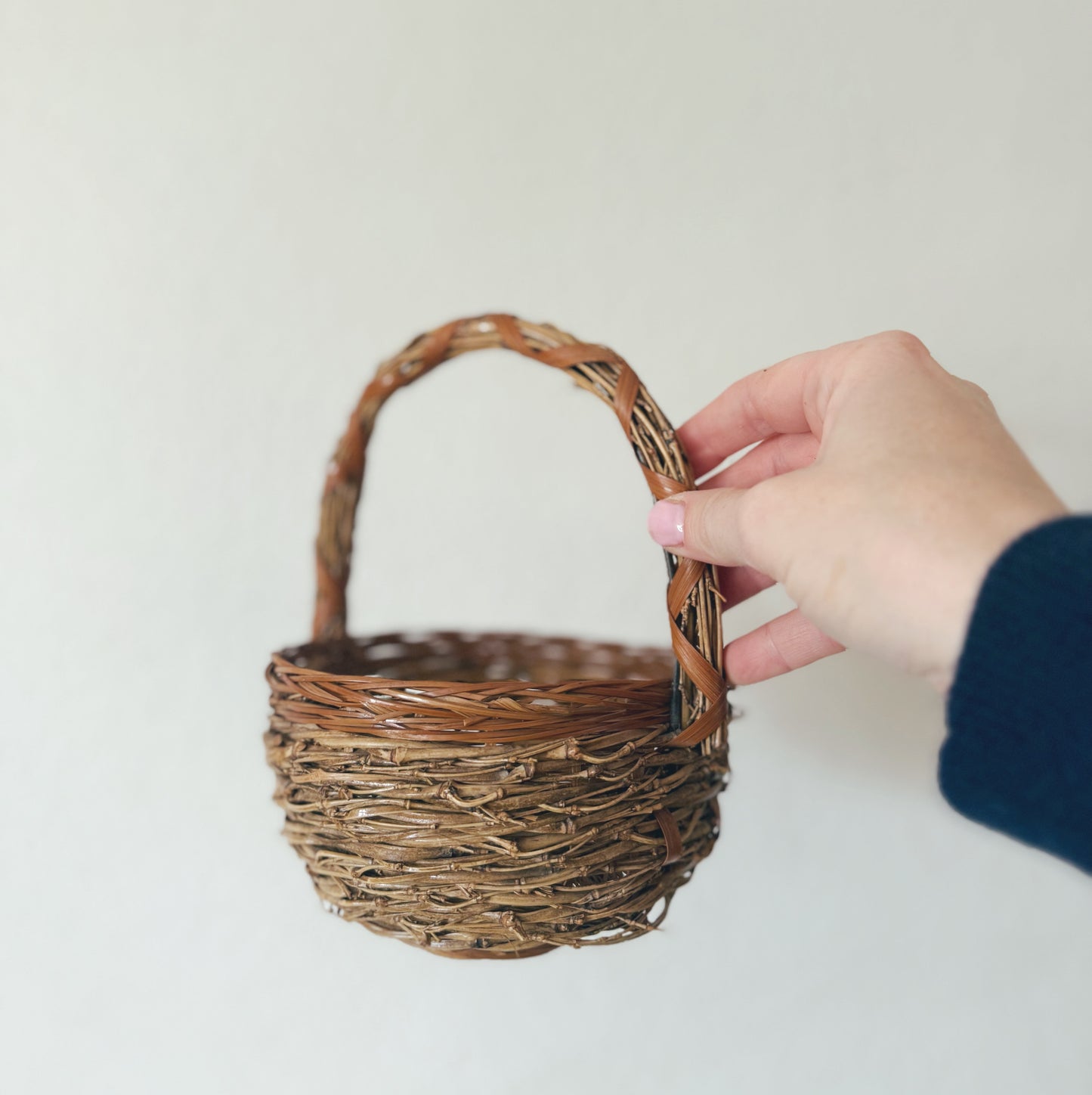 Small Organic Woven Basket