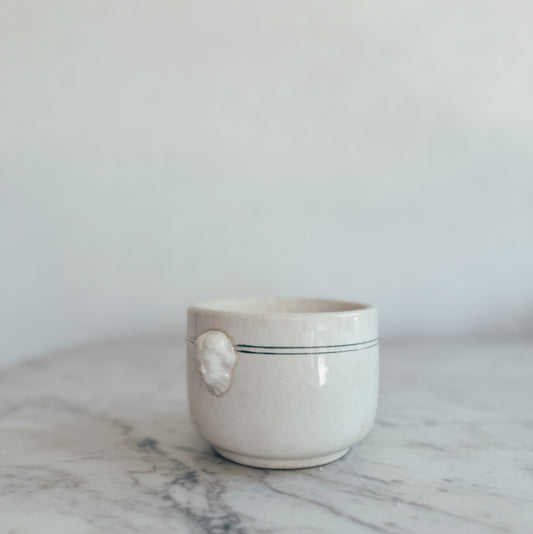 Small Antique Ironstone Bowl