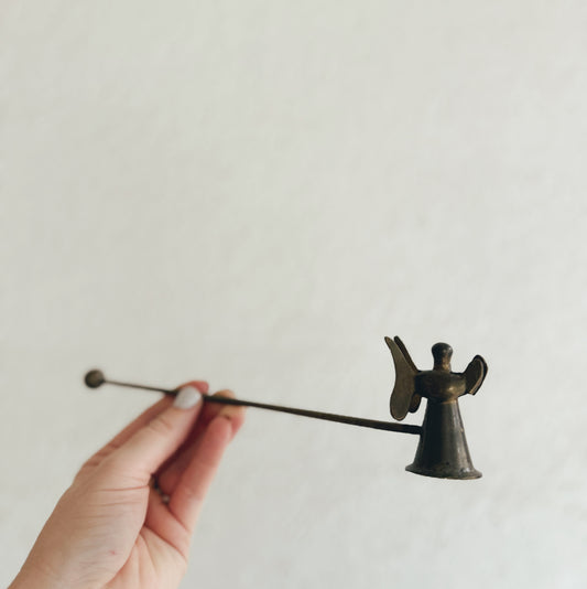 Brass Angel Snuffer