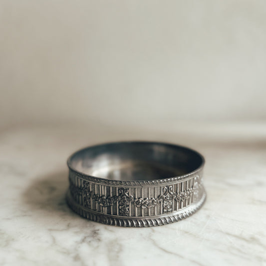 Silver Plate Catch or Candle Holder