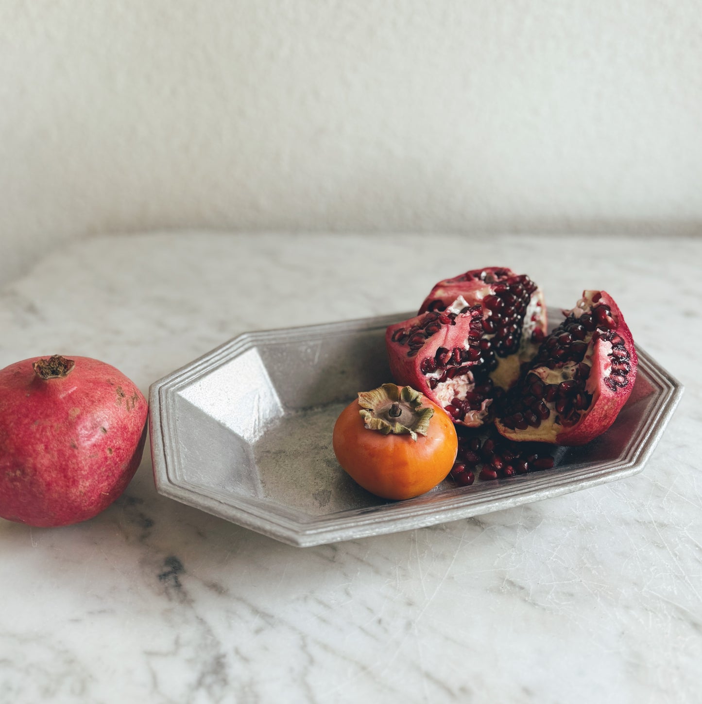 Small Pewter Platter