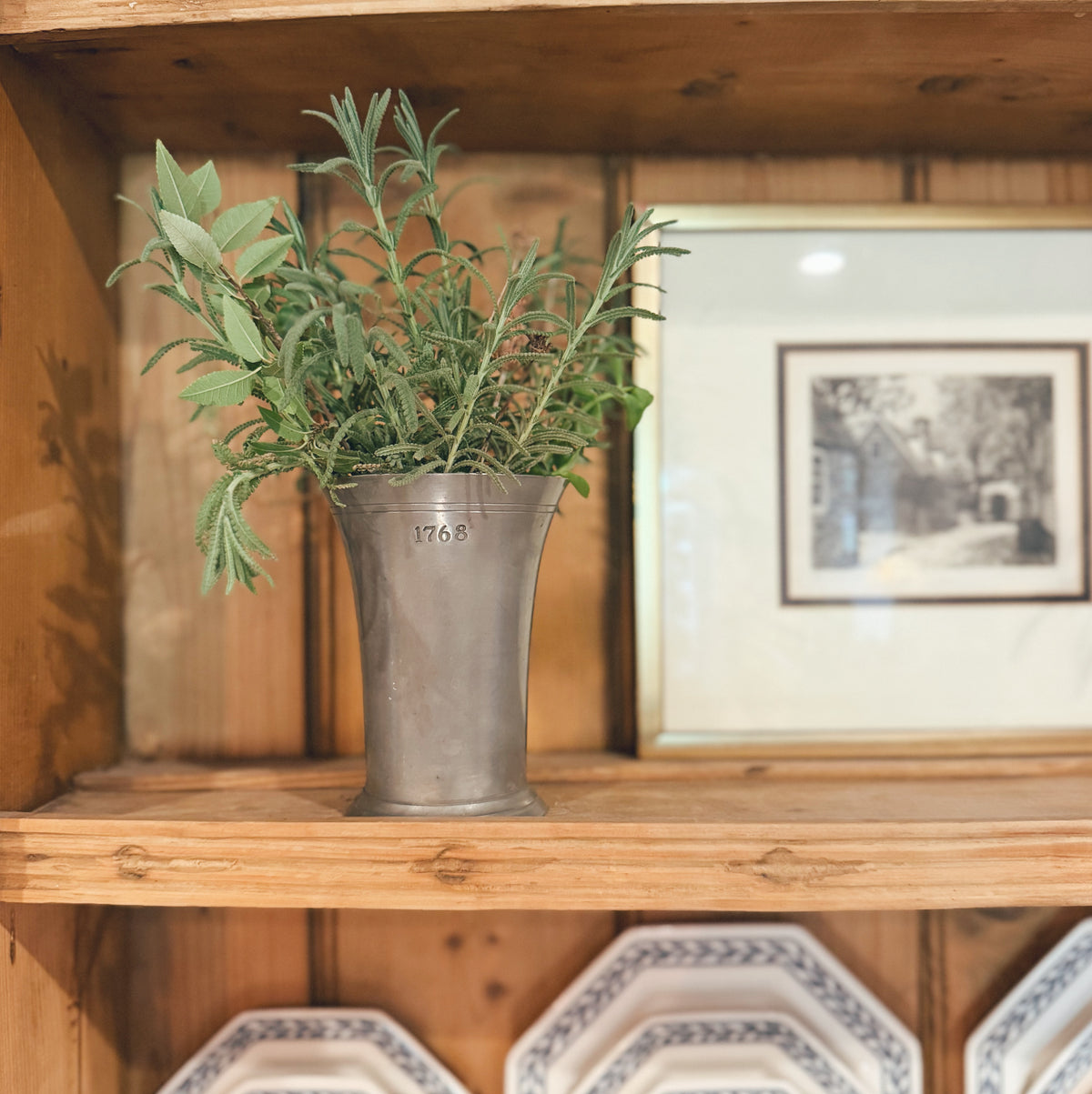 Pewter Vase