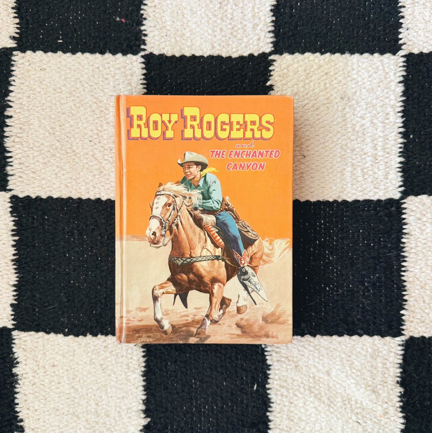 Hardback Book of Roy Rogers and the Enchanted Canyon