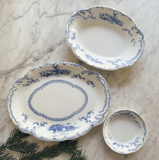 A Delft Serving Trio