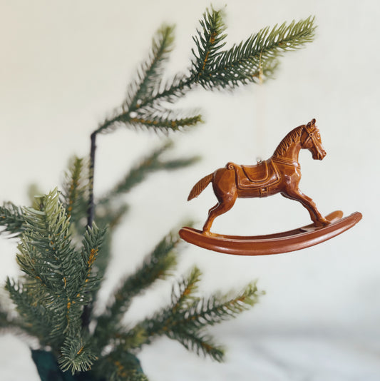 Vintage Rocking Horse Ornament