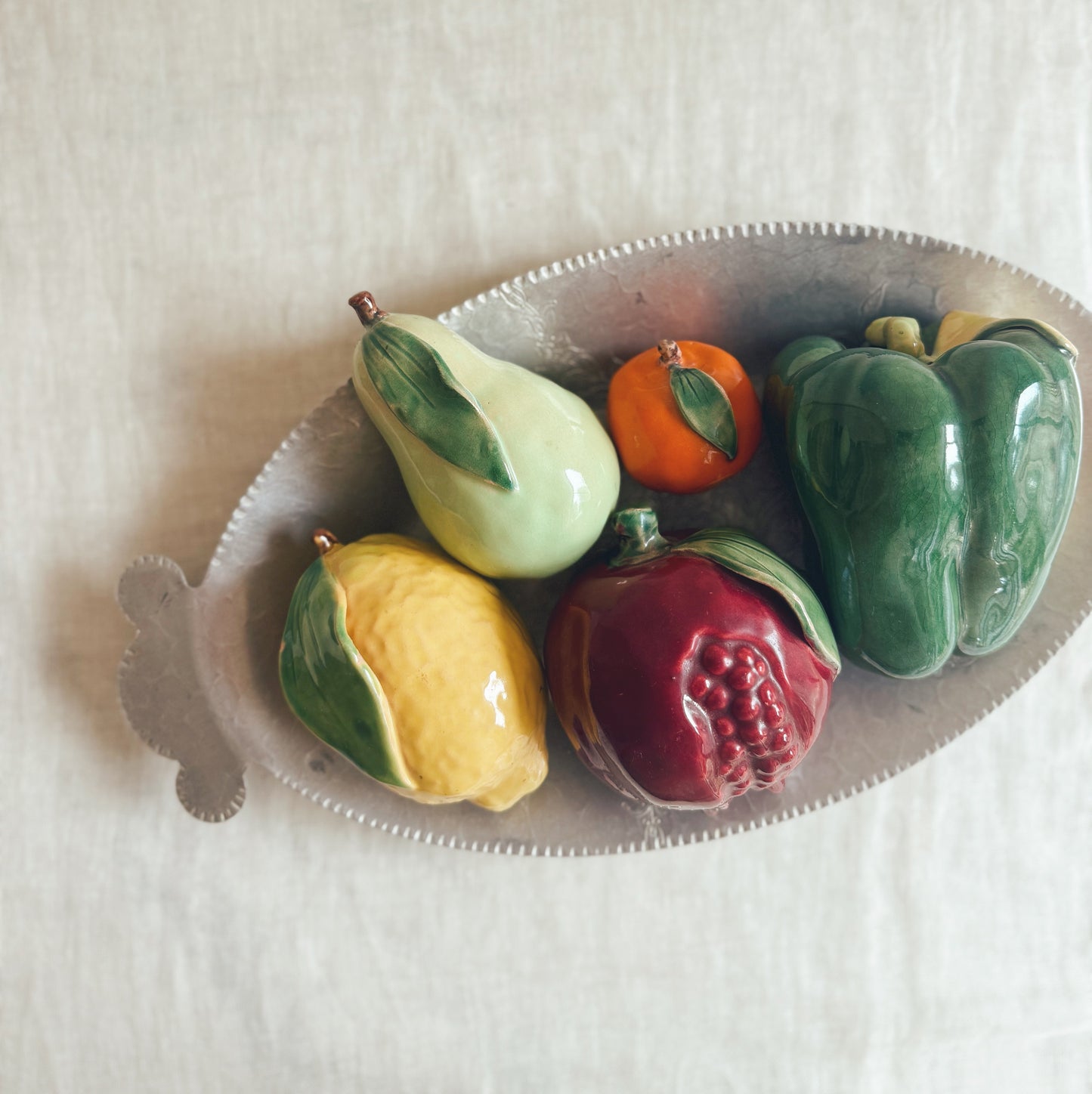 Set of 5 Beautifully Glazed Fruit