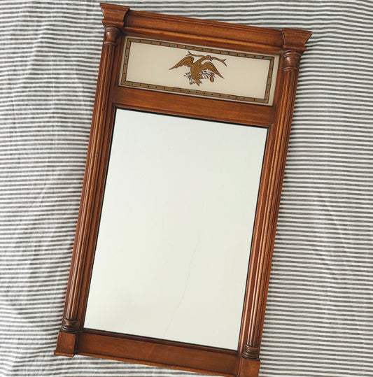 Colonial Style Wood Mirror (Local Purchase)