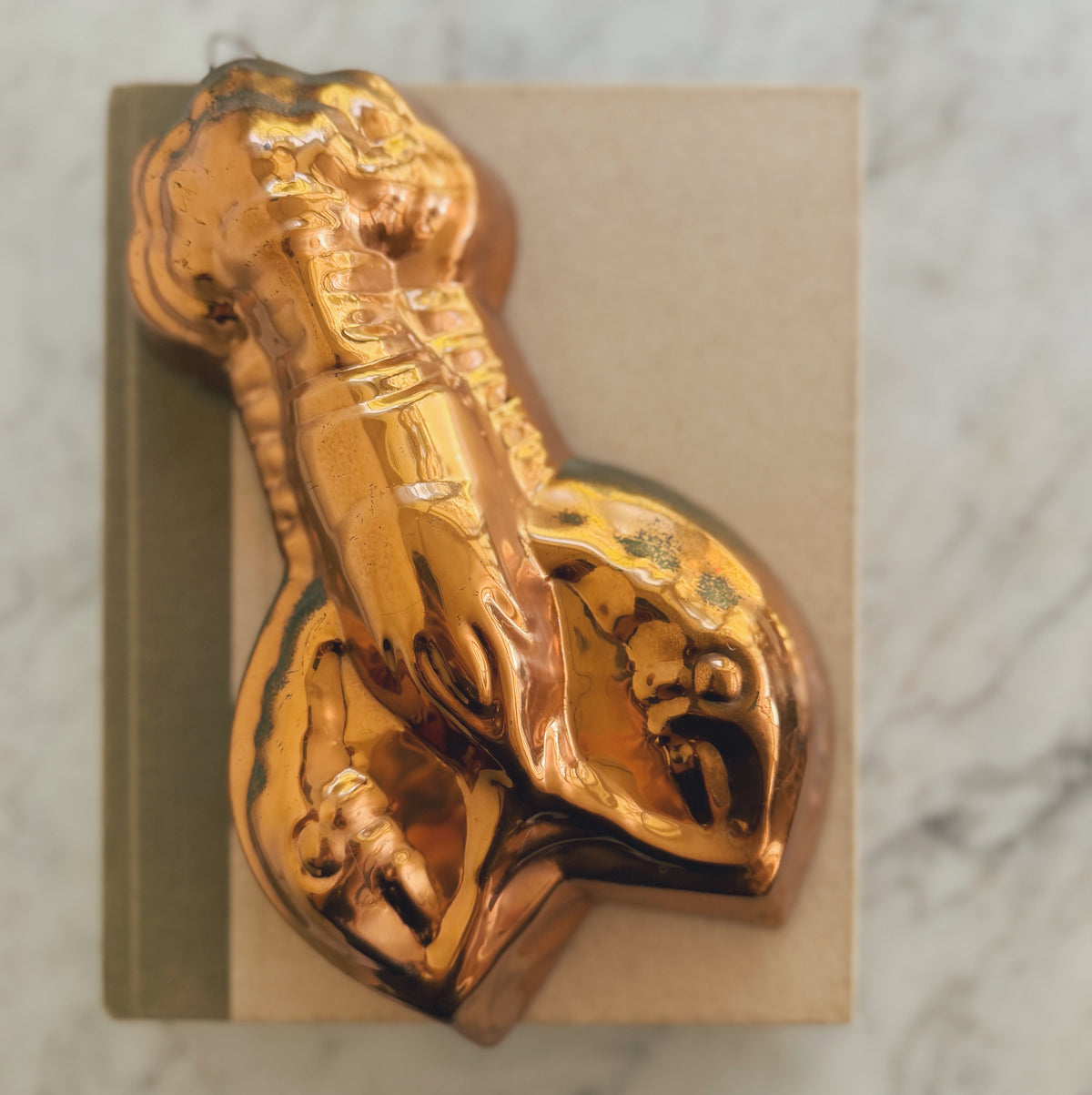 Copper Lobster Jello Mold
