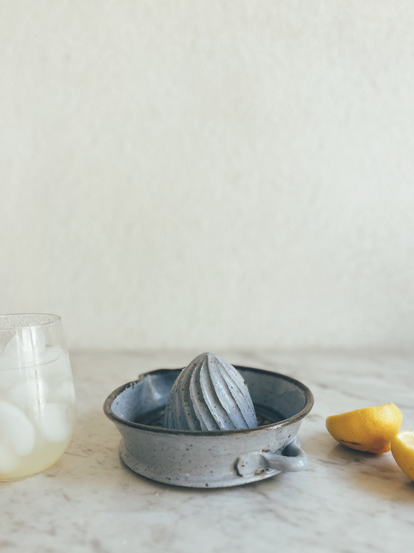 Beautiful Handmade Blue Juicer