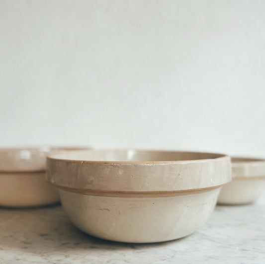 Individual Biggest Cream Stoneware