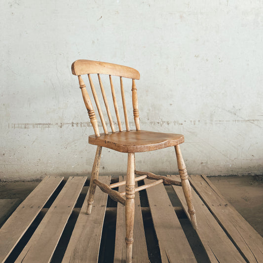 Primitive Wooden Accent Chair (local purchase only)