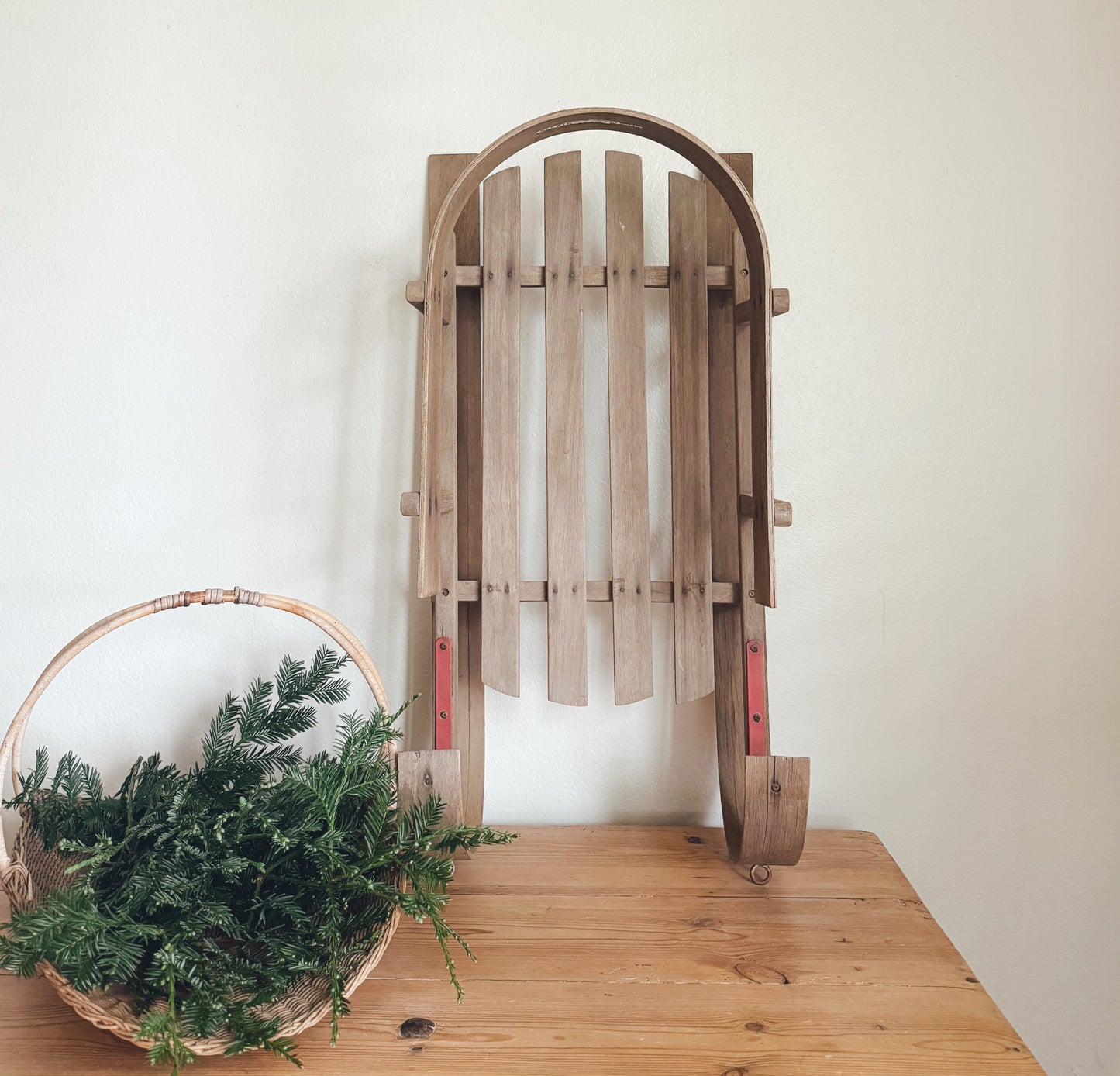 Vintage Wooden Sled (Local Purchase Only)