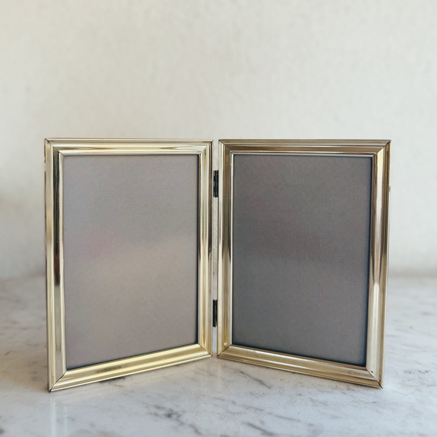 Bi-Fold Silver-Brass Toned