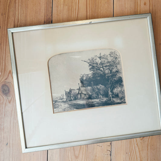 Vintage Framed Rembrandt Art