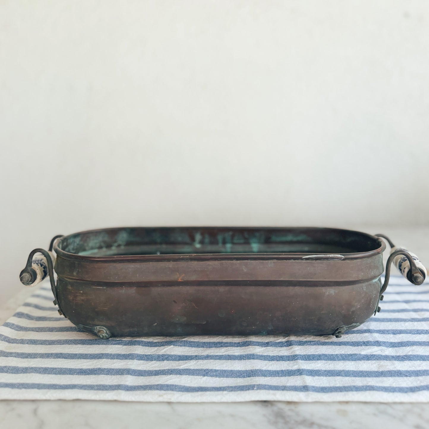Vintage French Copper Planter
