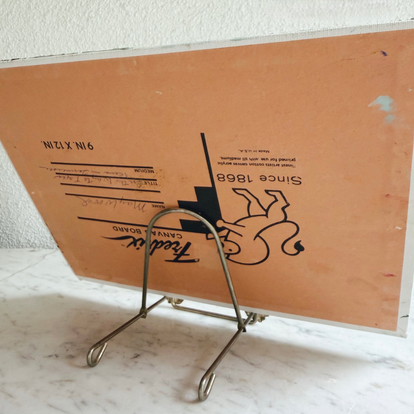 Small Vintage Easel