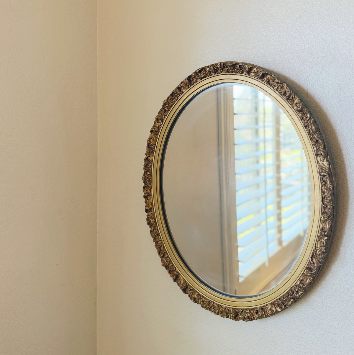 Gold Oval Mirror (Local Purchase Only)