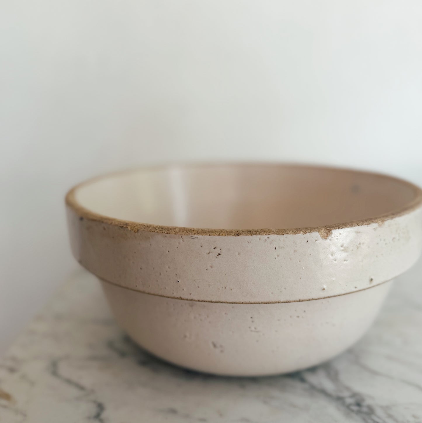 Antique Stoneware Bowl