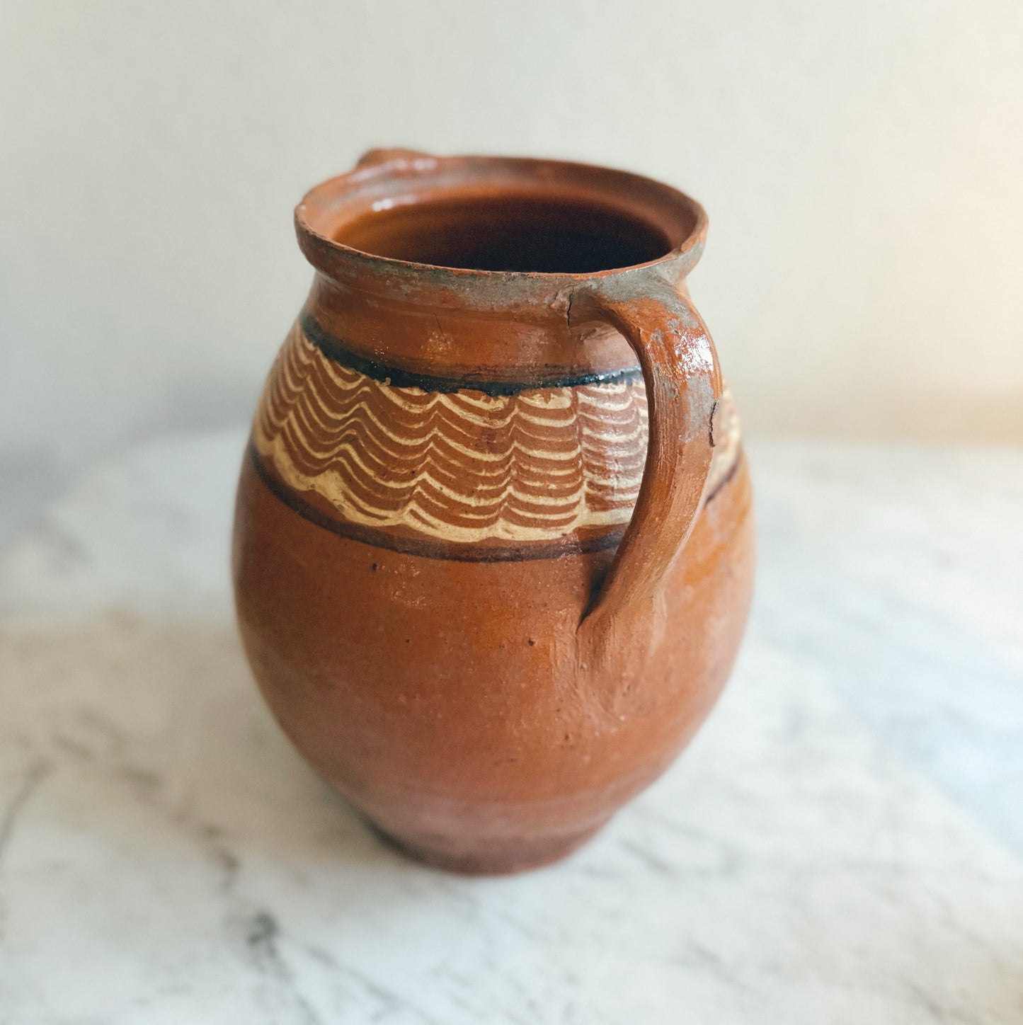 Antique Terracotta Jug