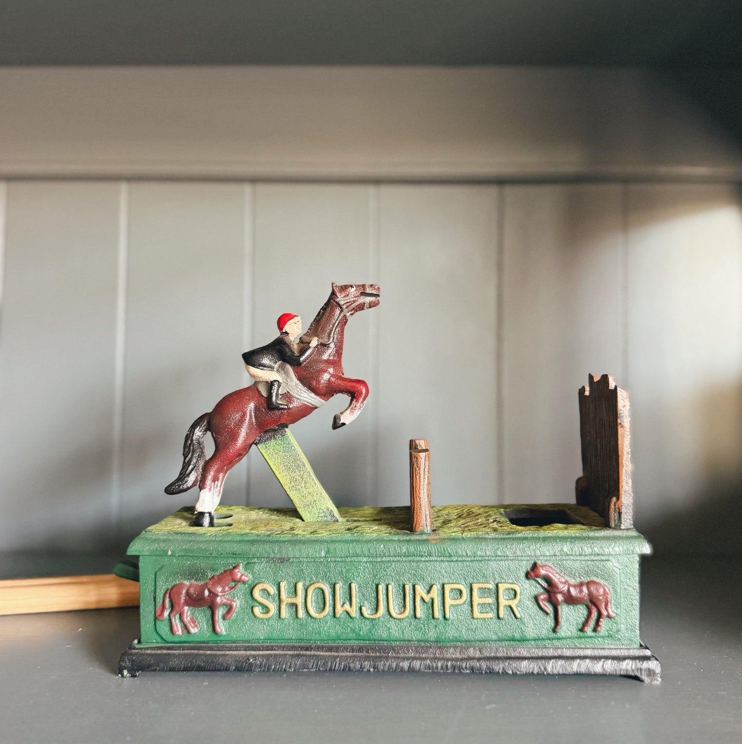 Show Jumper Piggy Bank
