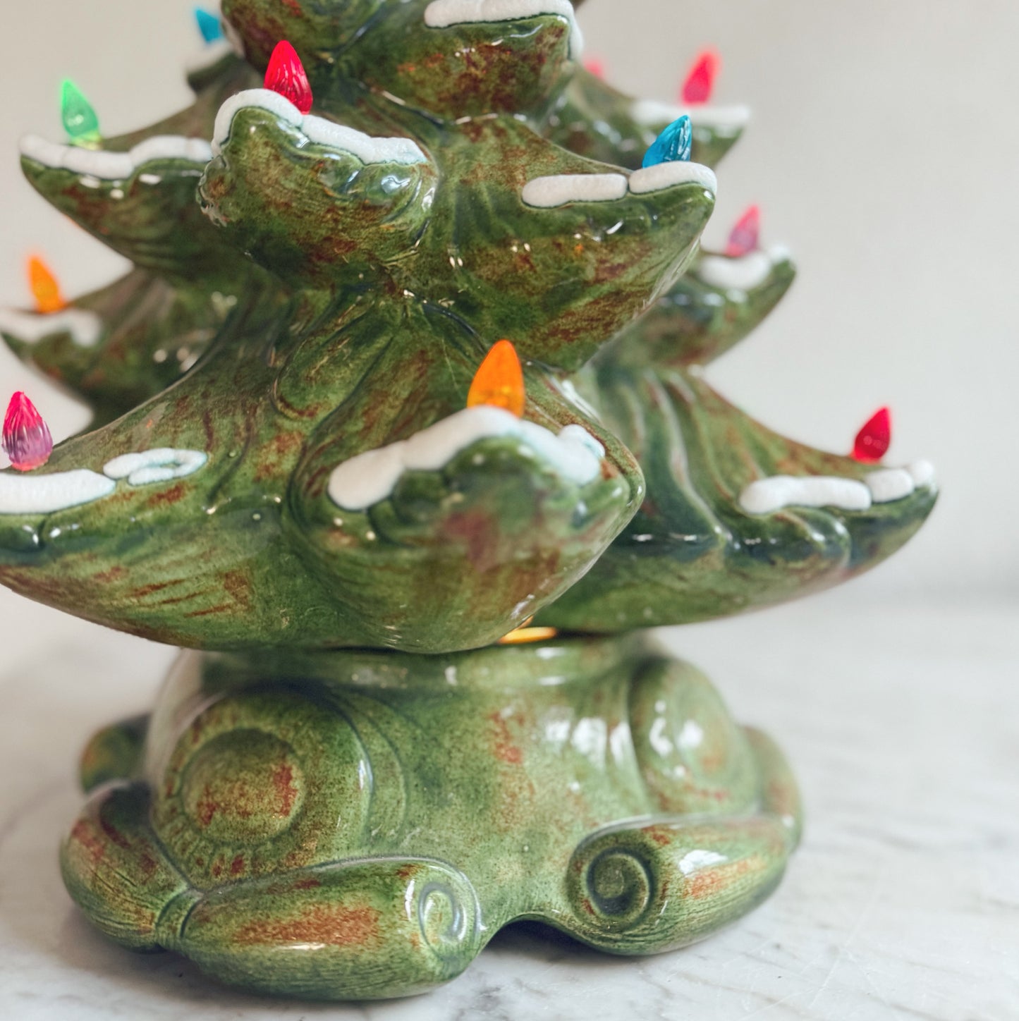 Vintage Ceramic Christmas Tree
