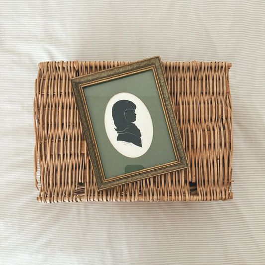 Vintage Silhouette Art