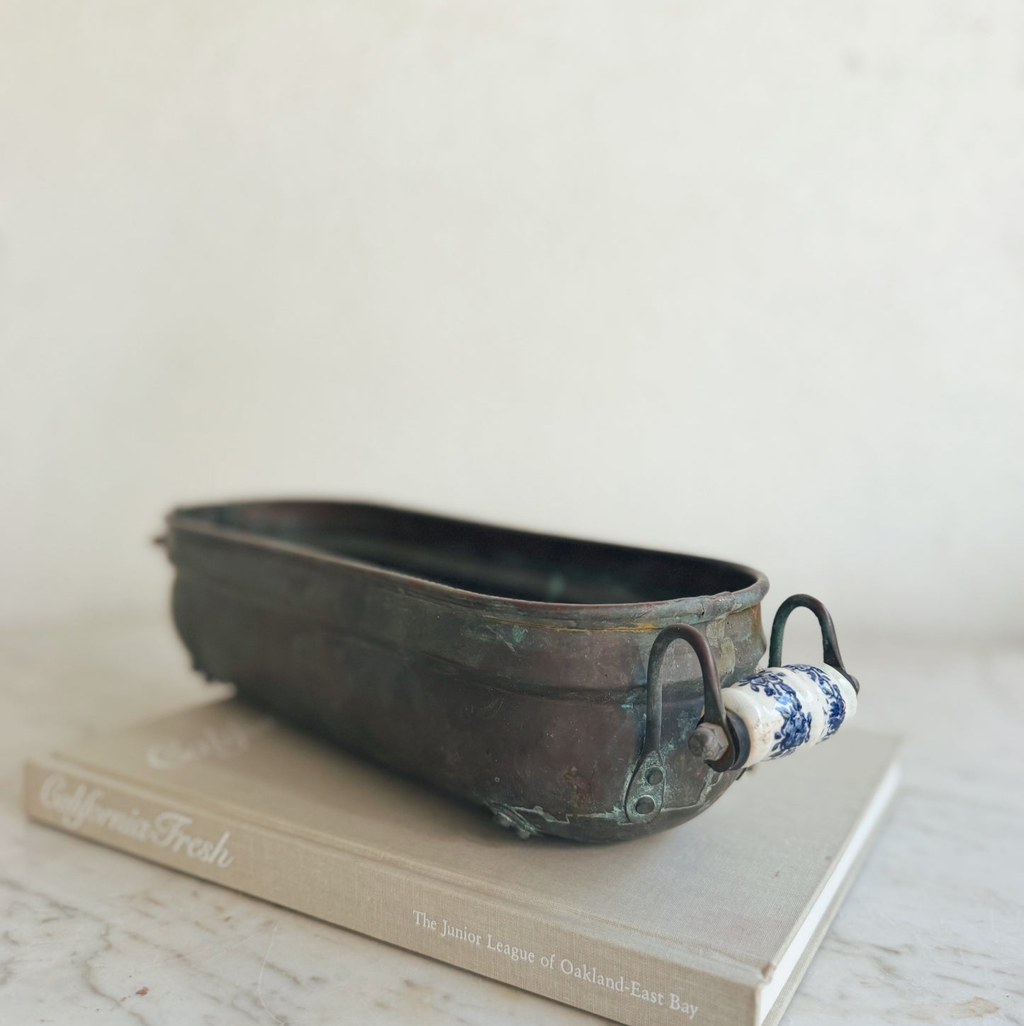 Vintage French Copper Planter