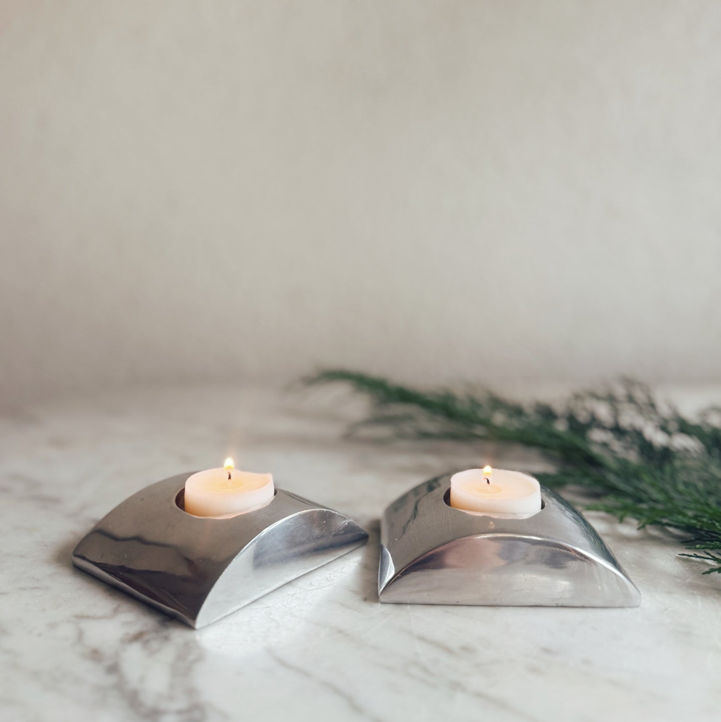 Pair of Mid Century Modern Votive Candle Holders