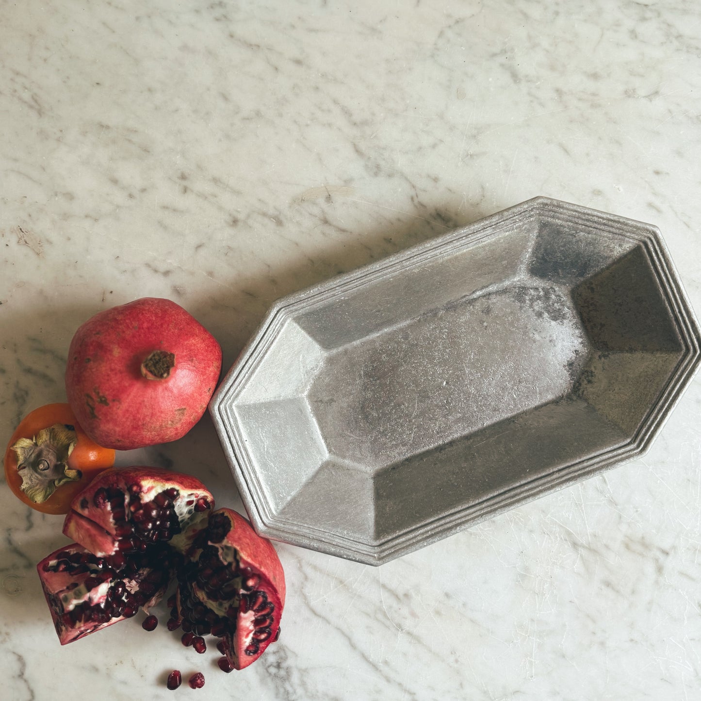 Small Pewter Platter