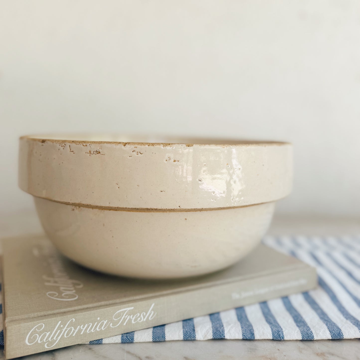 Antique Stoneware Bowl
