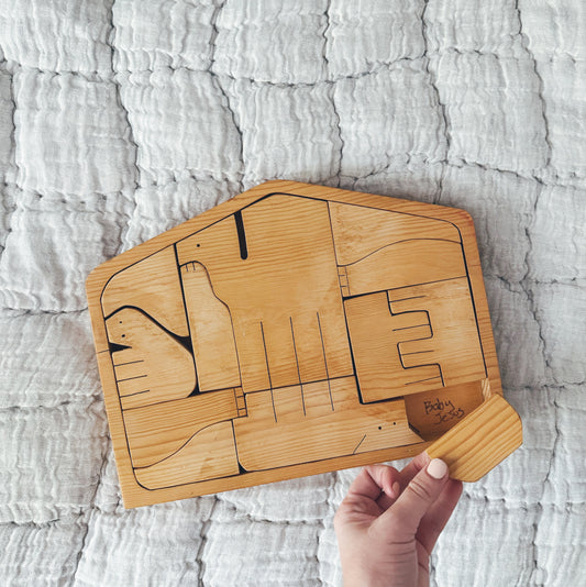 Wooden Nativity Puzzle