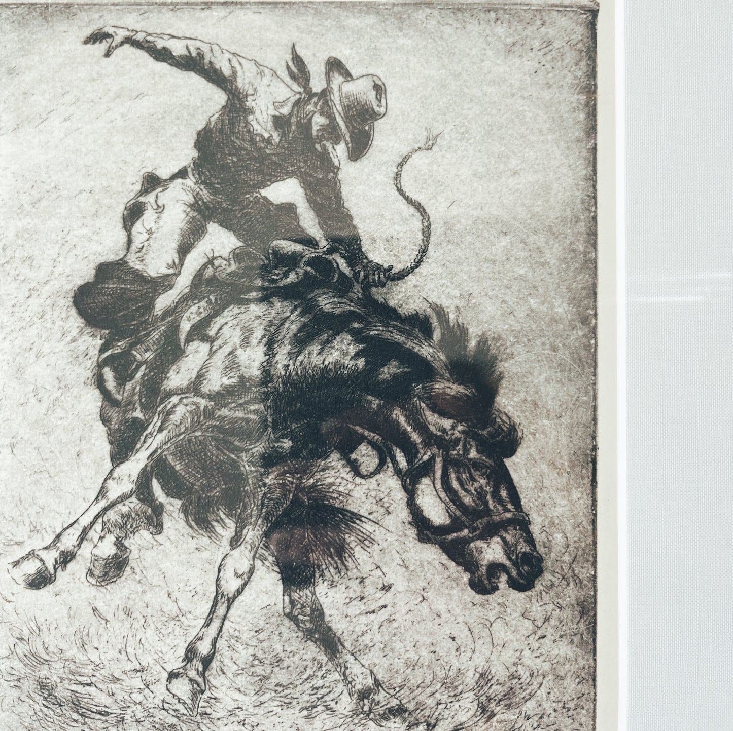 Signed Cowboy Art