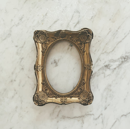 Small Primitive Gold Frame